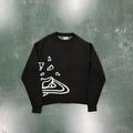 Broken P Knitted Sweater