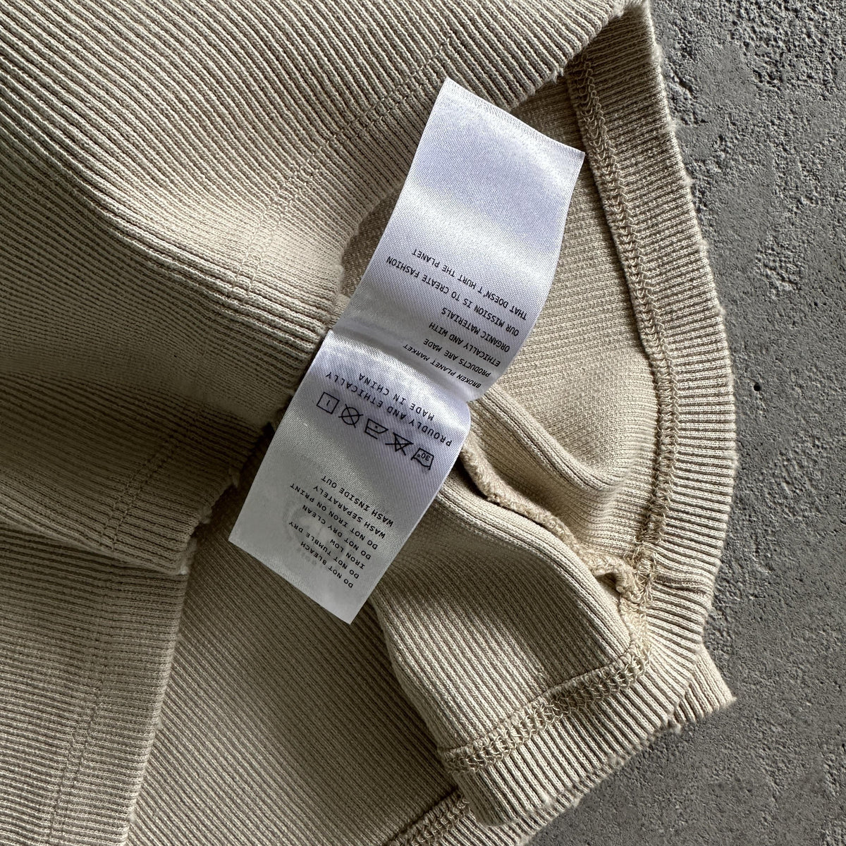 Broken P Mens Washed Ribbde Tank Top