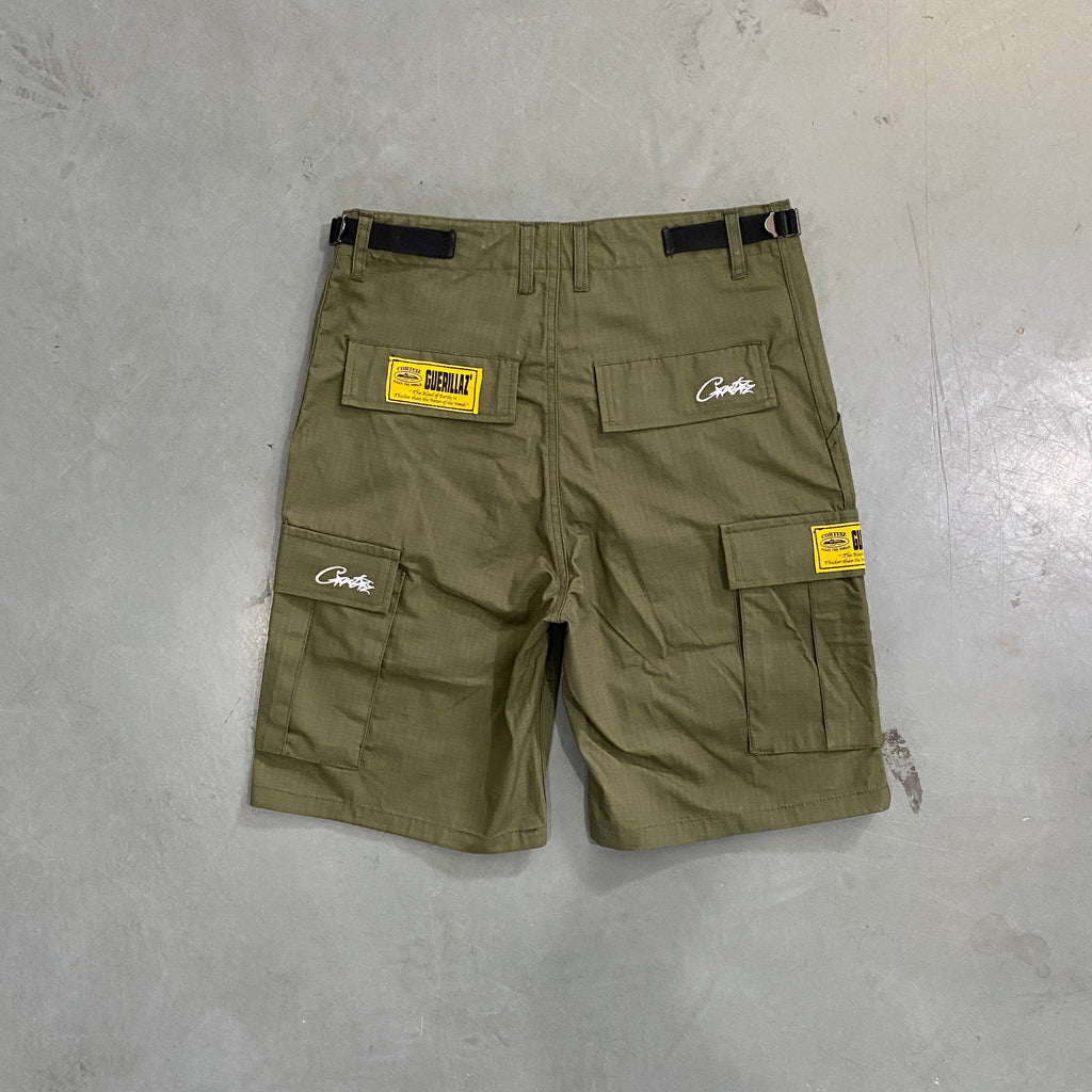 Corteiz Alcatraz Cargo Shorts v1:1