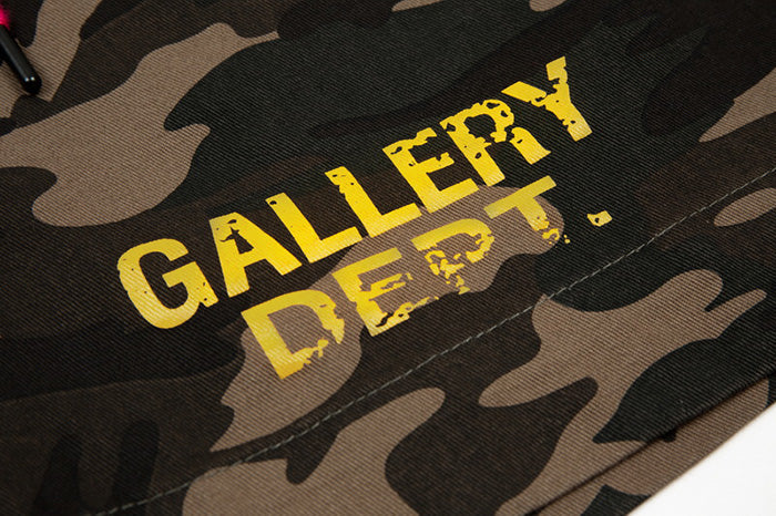Gallery Dept Camo Vintage Shorts