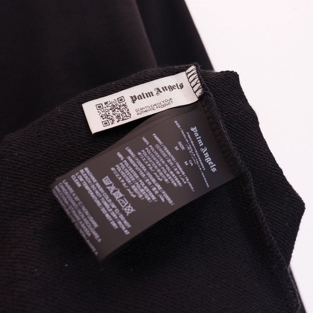Palm Angels Foggy PA Cotton Hoodie