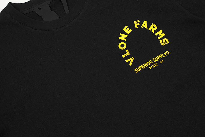 VLONE Castle letter pattern T-Shirts
