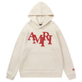 AMIRI Staggered Logo-Patches Hoodies