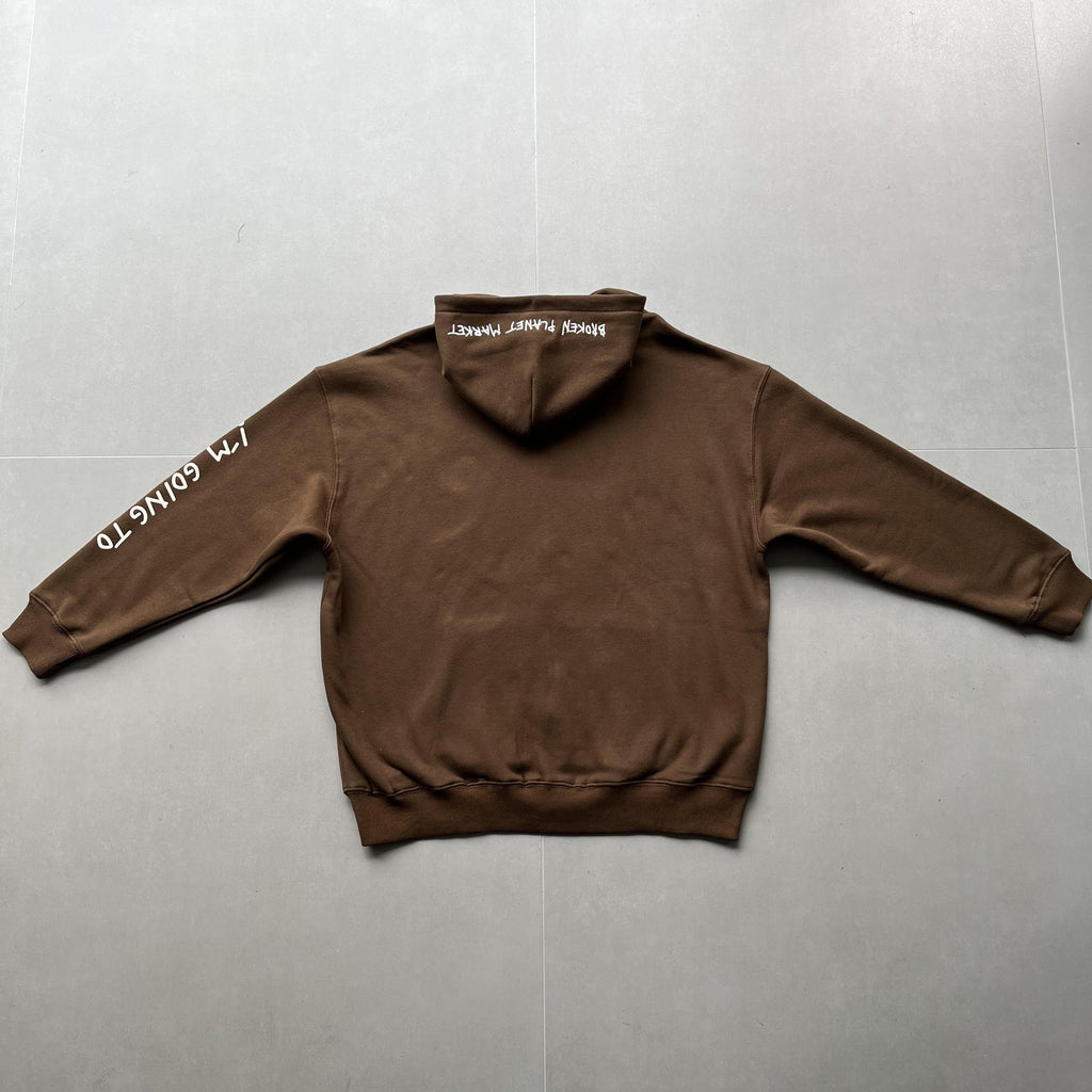 Broken P Market Arctic Zip Up Hoodie
