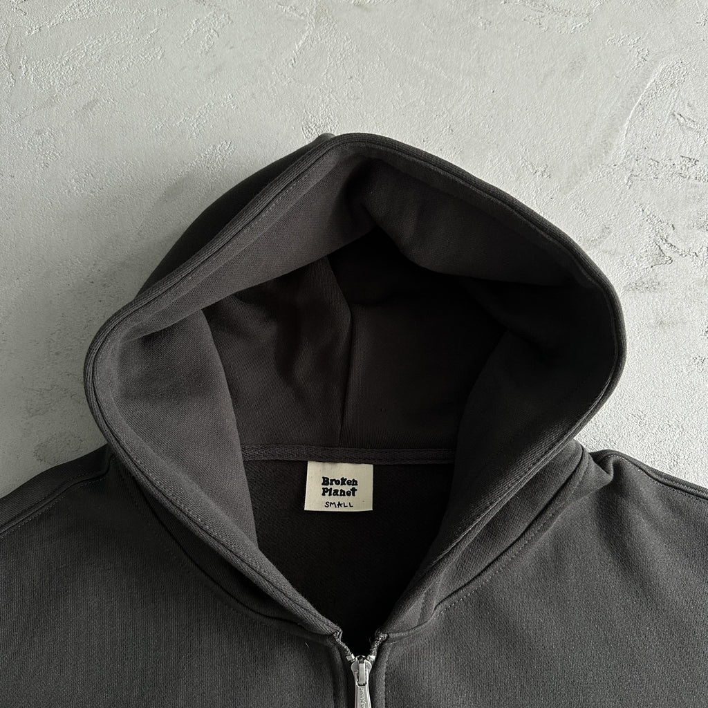 Broken P Zip Up Hoodie