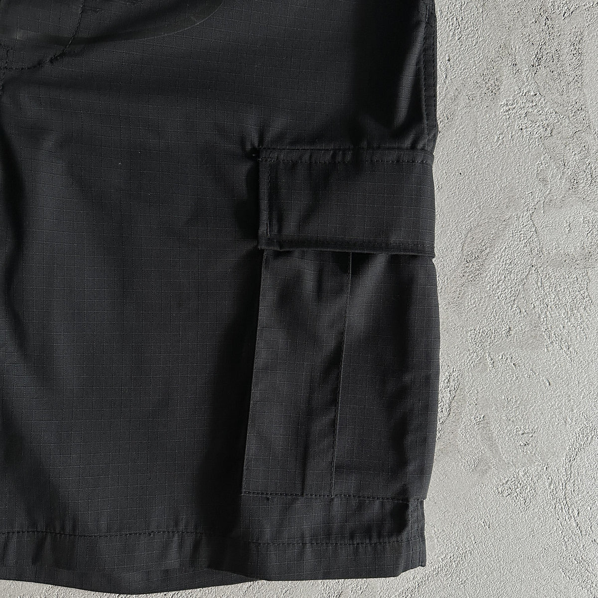 Corteiz Black Cargo Shorts