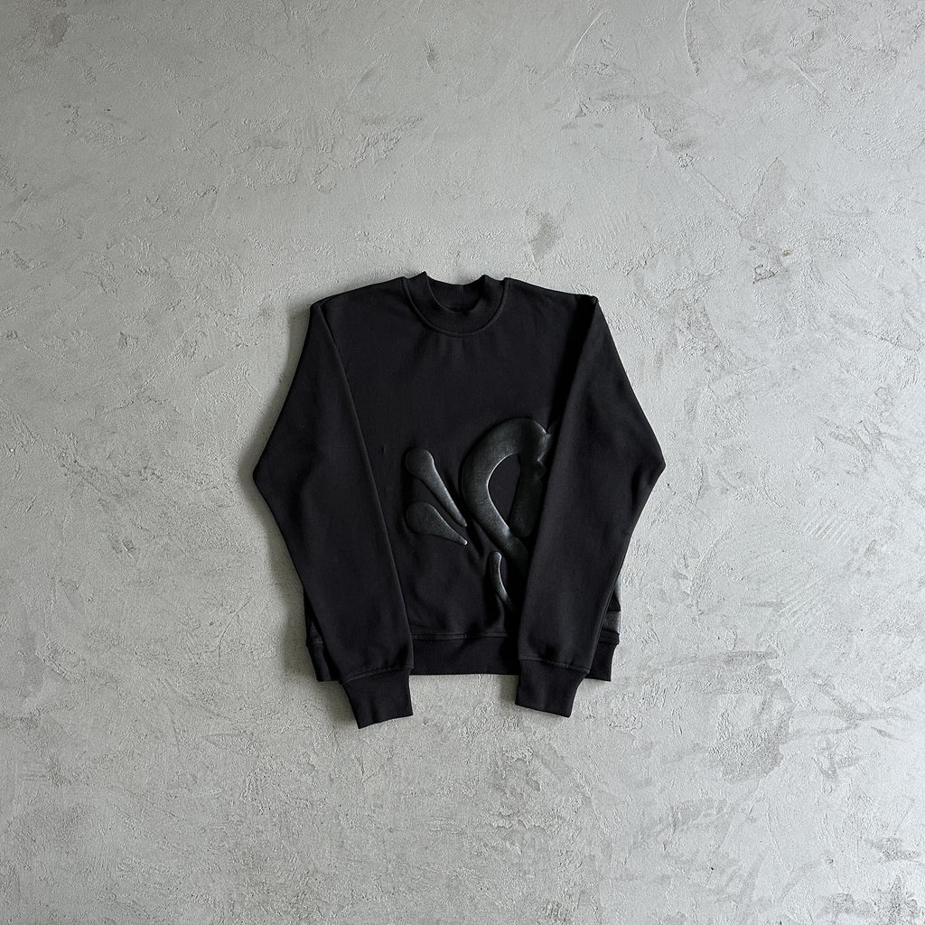Synaworld Round Neck Suit Black