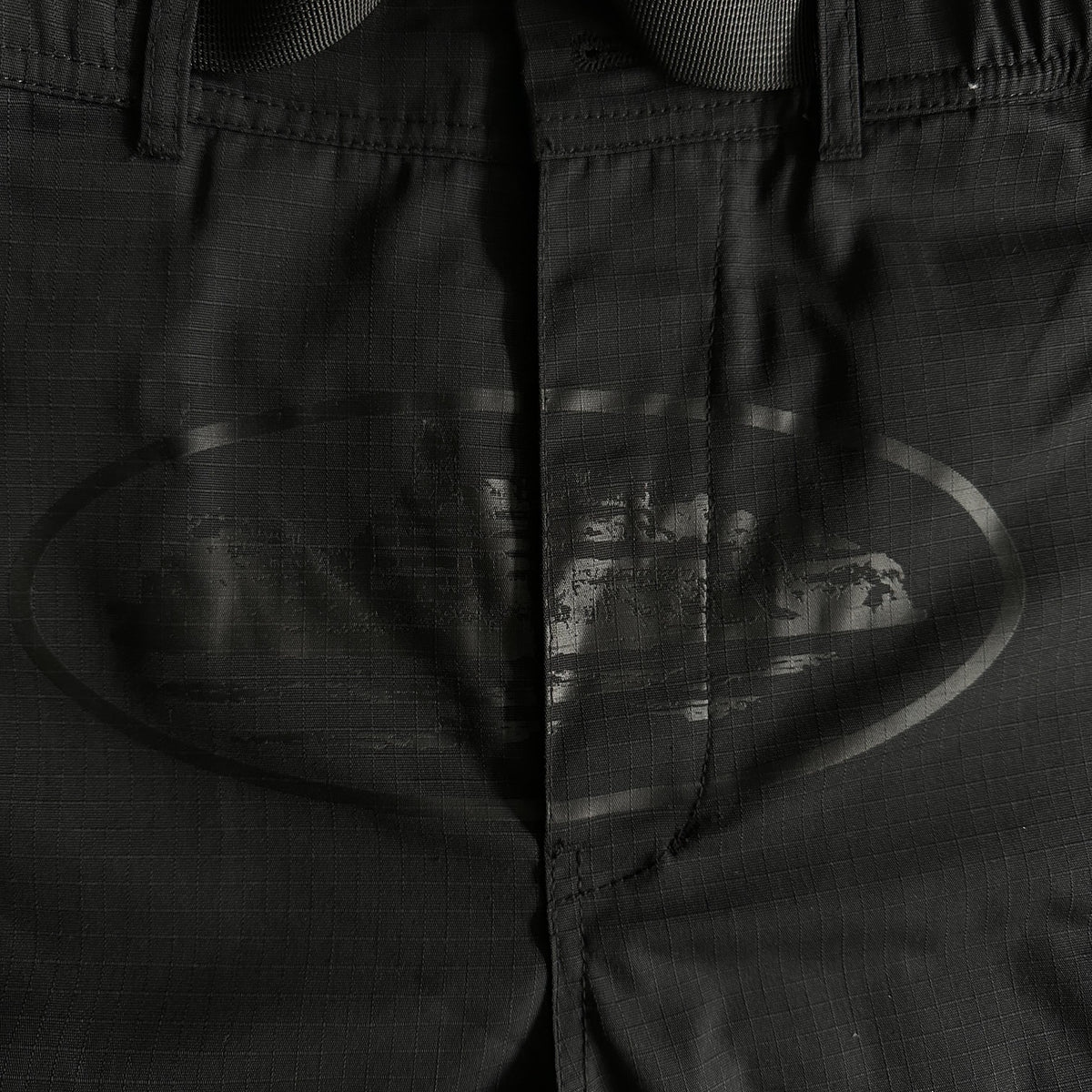 Corteiz Black Cargo Shorts