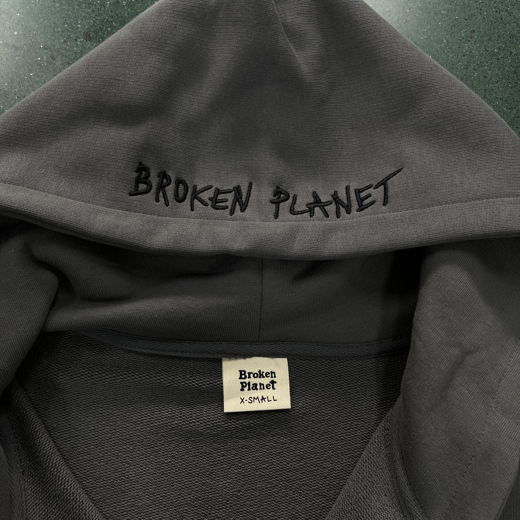 Broken P Planet Zip Up Hoodie