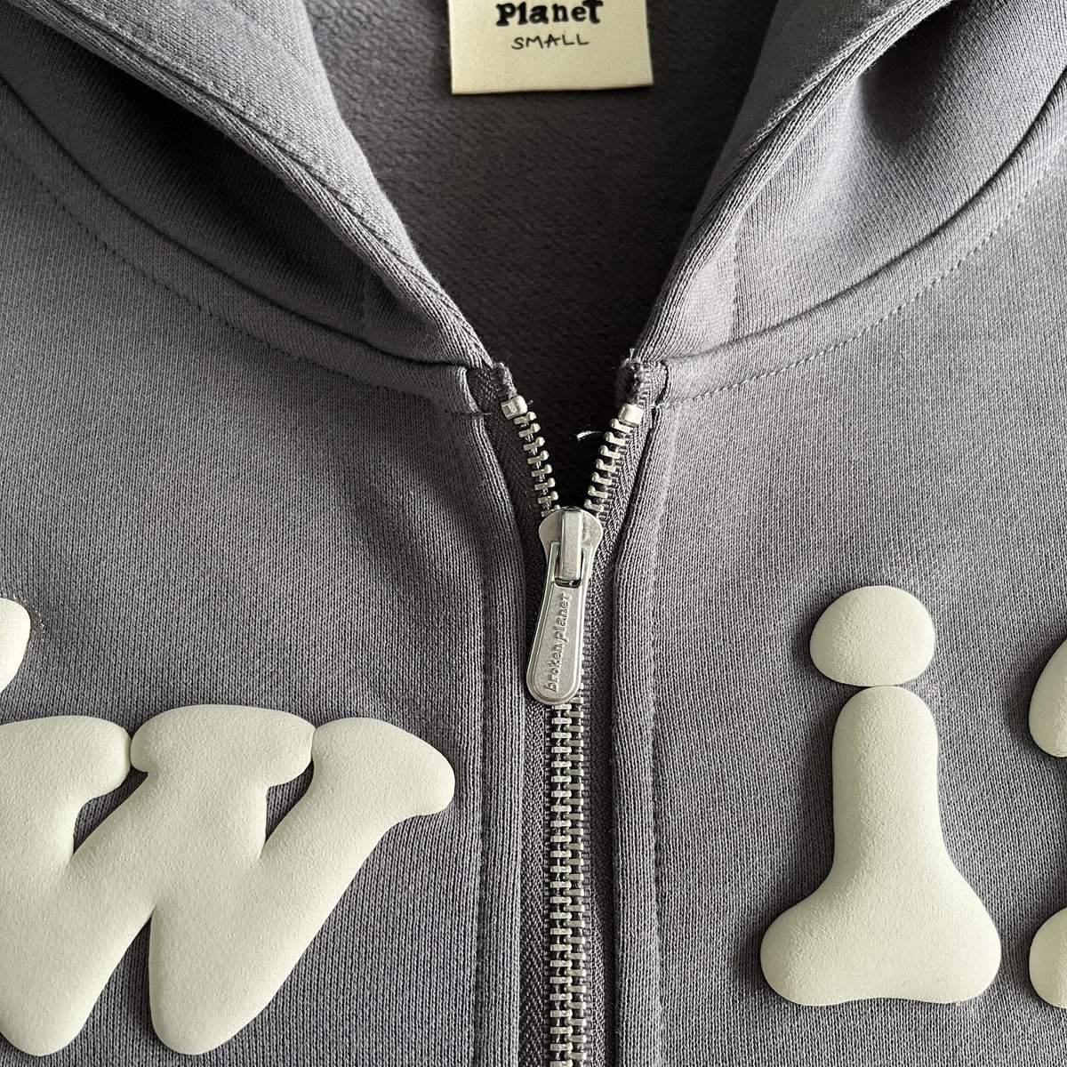Broken P Twin Flames Zip Up Hoodie