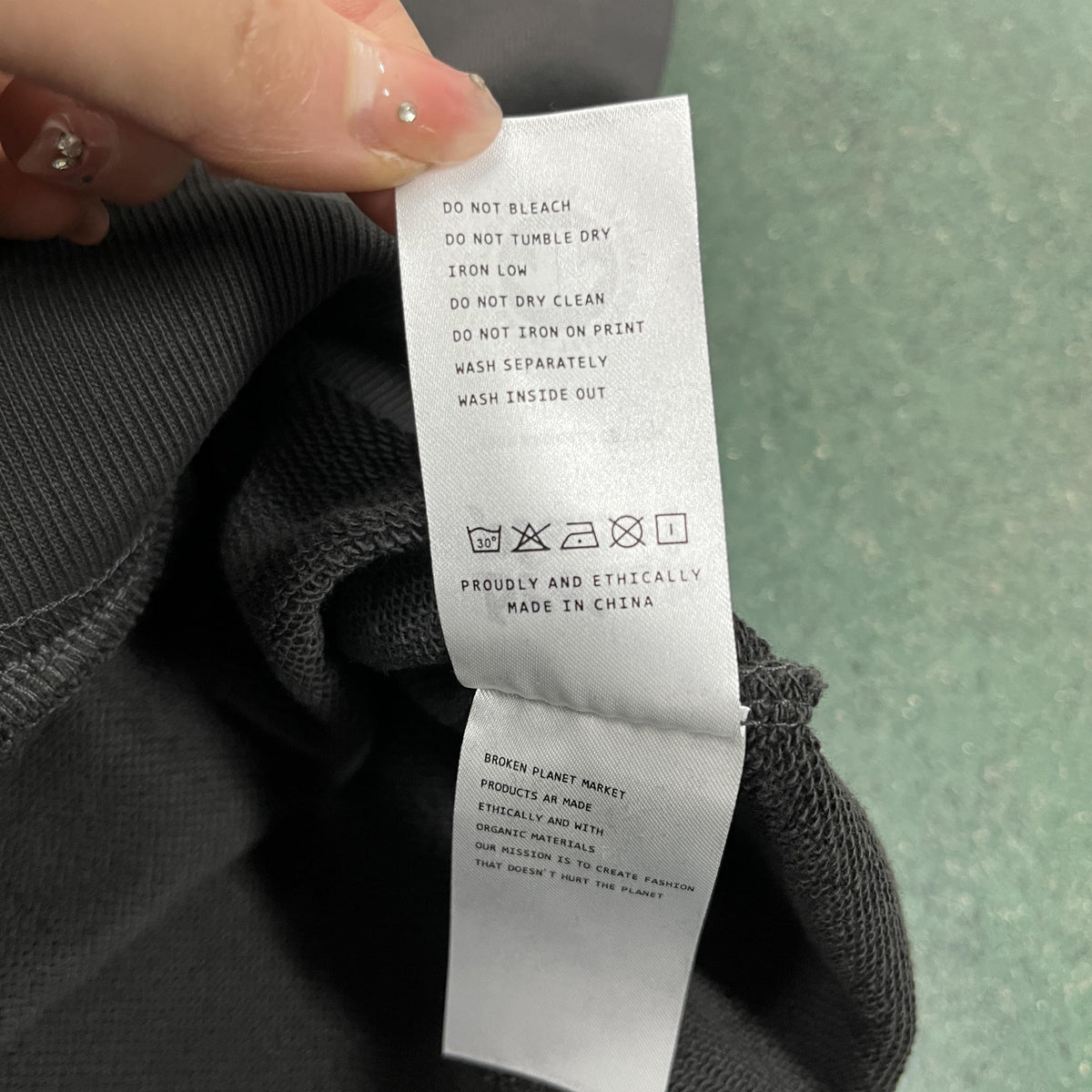 Broken P Spider Zip Up Hoodie