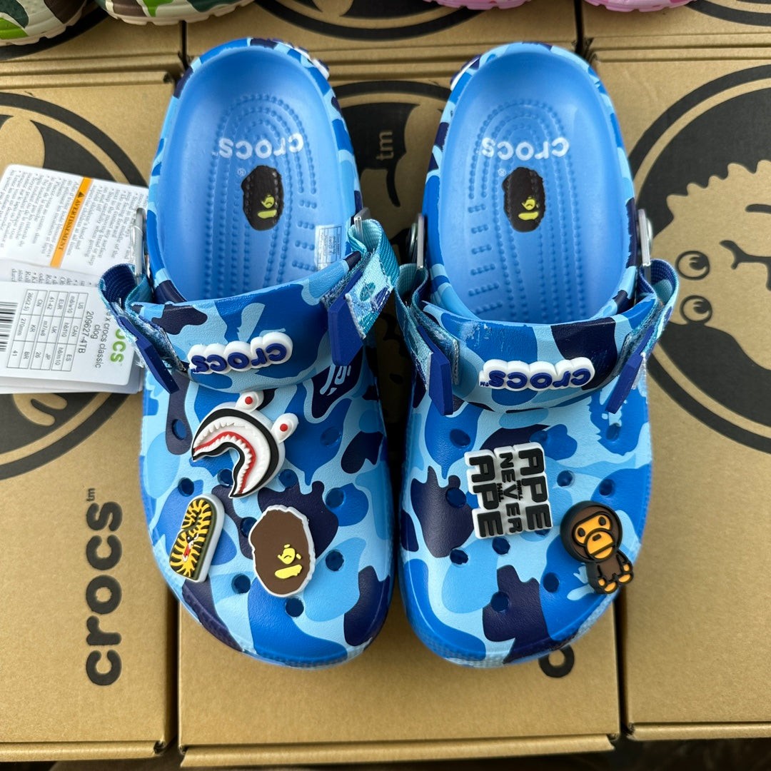Crocs x Bape +4