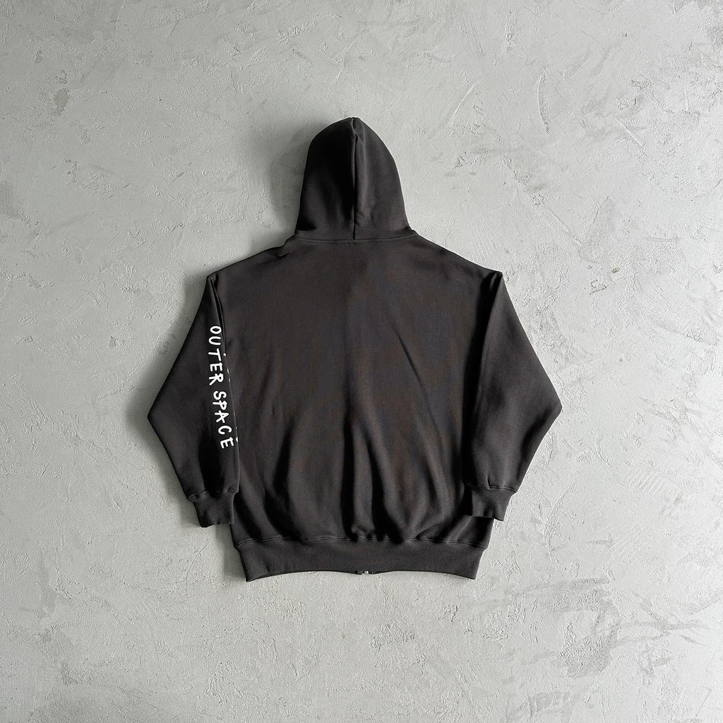 Broken P Zip Up Hoodie