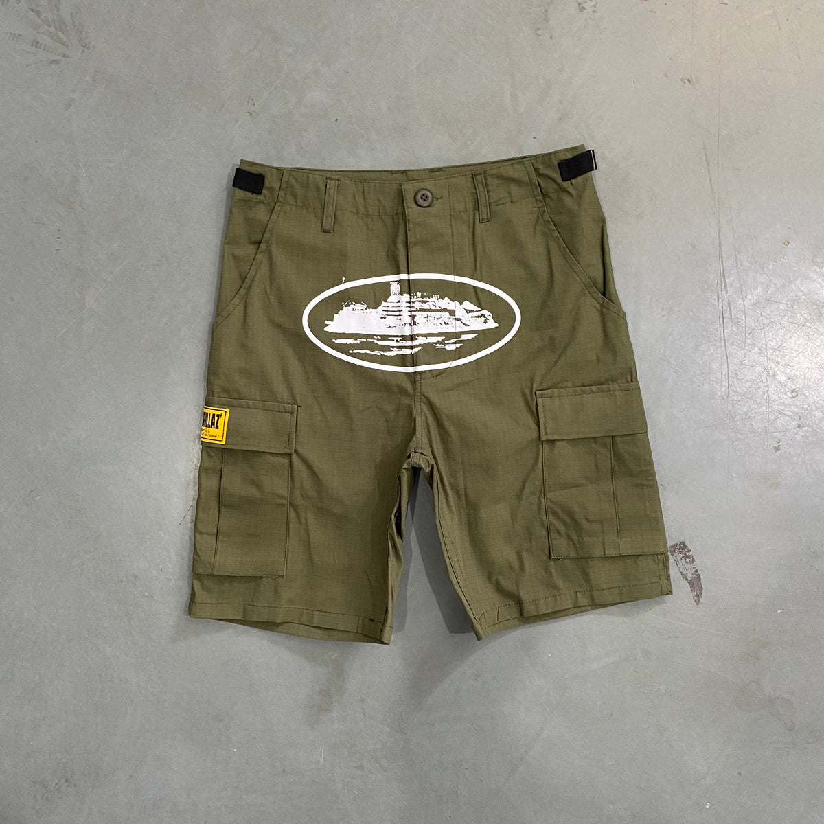 Corteiz Alcatraz Cargo Shorts v1:1