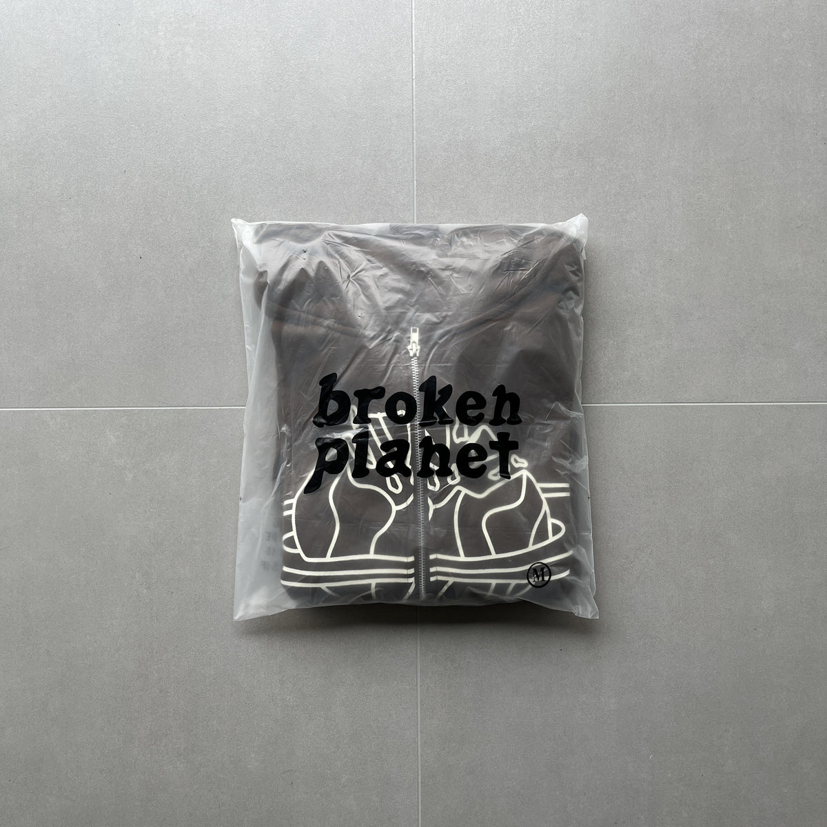 Broken P Market Arctic Zip Up Hoodie