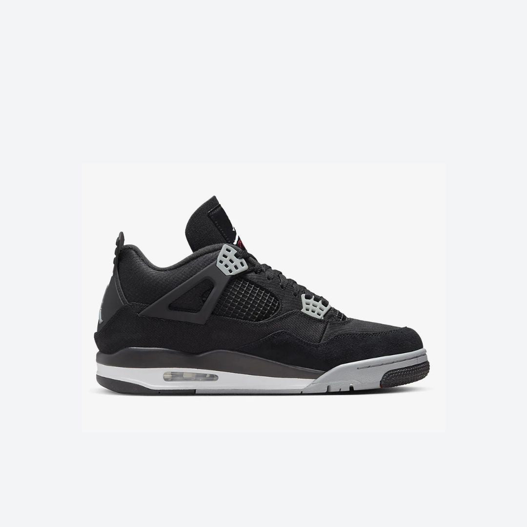 AJ 4 Retro "Black Canvas"
