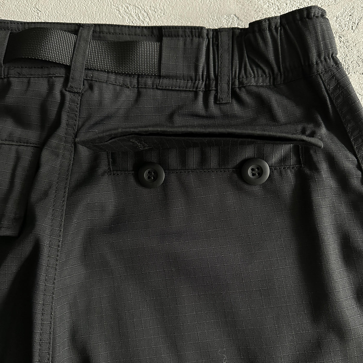Corteiz Black Cargo Shorts