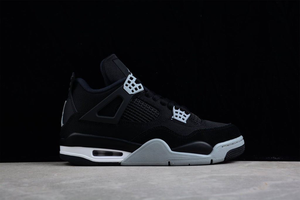 AJ 4 Retro "Black Canvas"