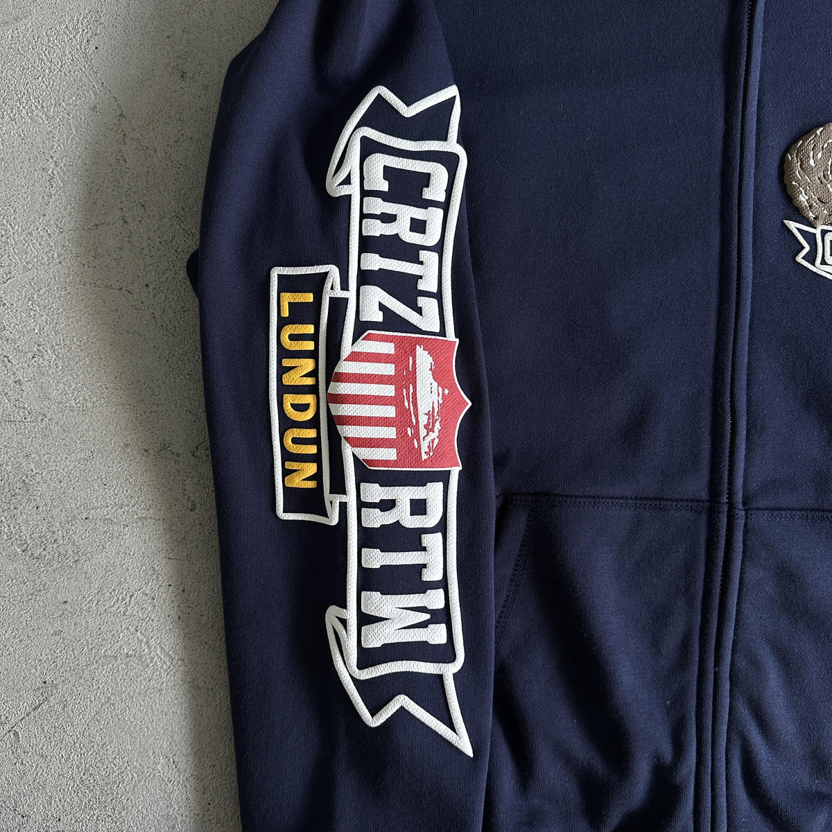 Corteiz Eagle Three-Dimensional Print Hoodie