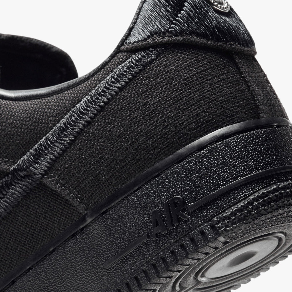 Nike x Stussy Air Force 1 Low Triple Black