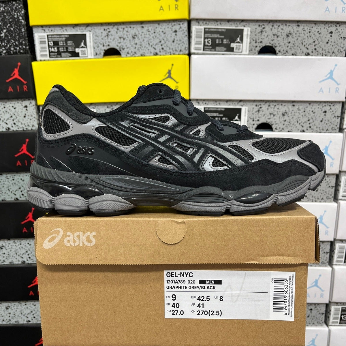 ASICS Gel-NYC Graphite Grey & Black